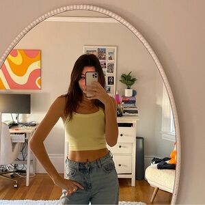 Urban Outfitters Yellow Crop Top